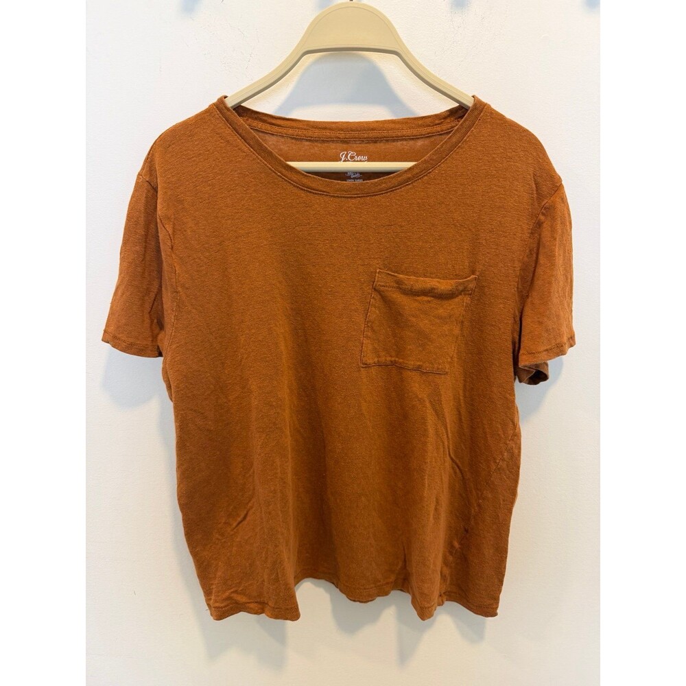 J Crew 100% Linen Tee - Large